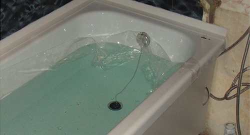 Установкой акрилового вкладыша | Большое Буньково