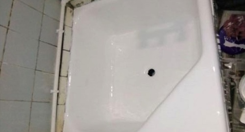 Обновление душевого поддона акрилом | Большое Буньково